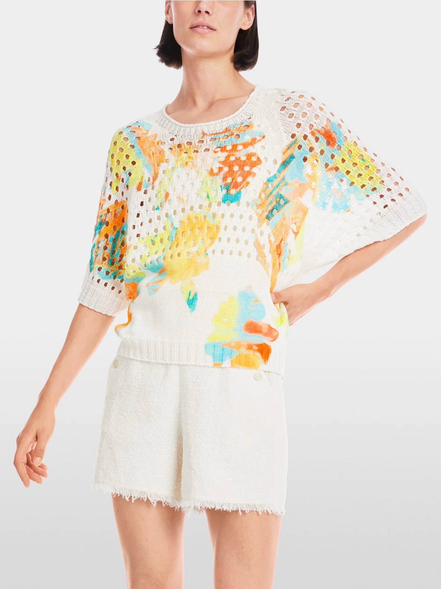 Marc Cain - Rethink Together Openwork Sweater