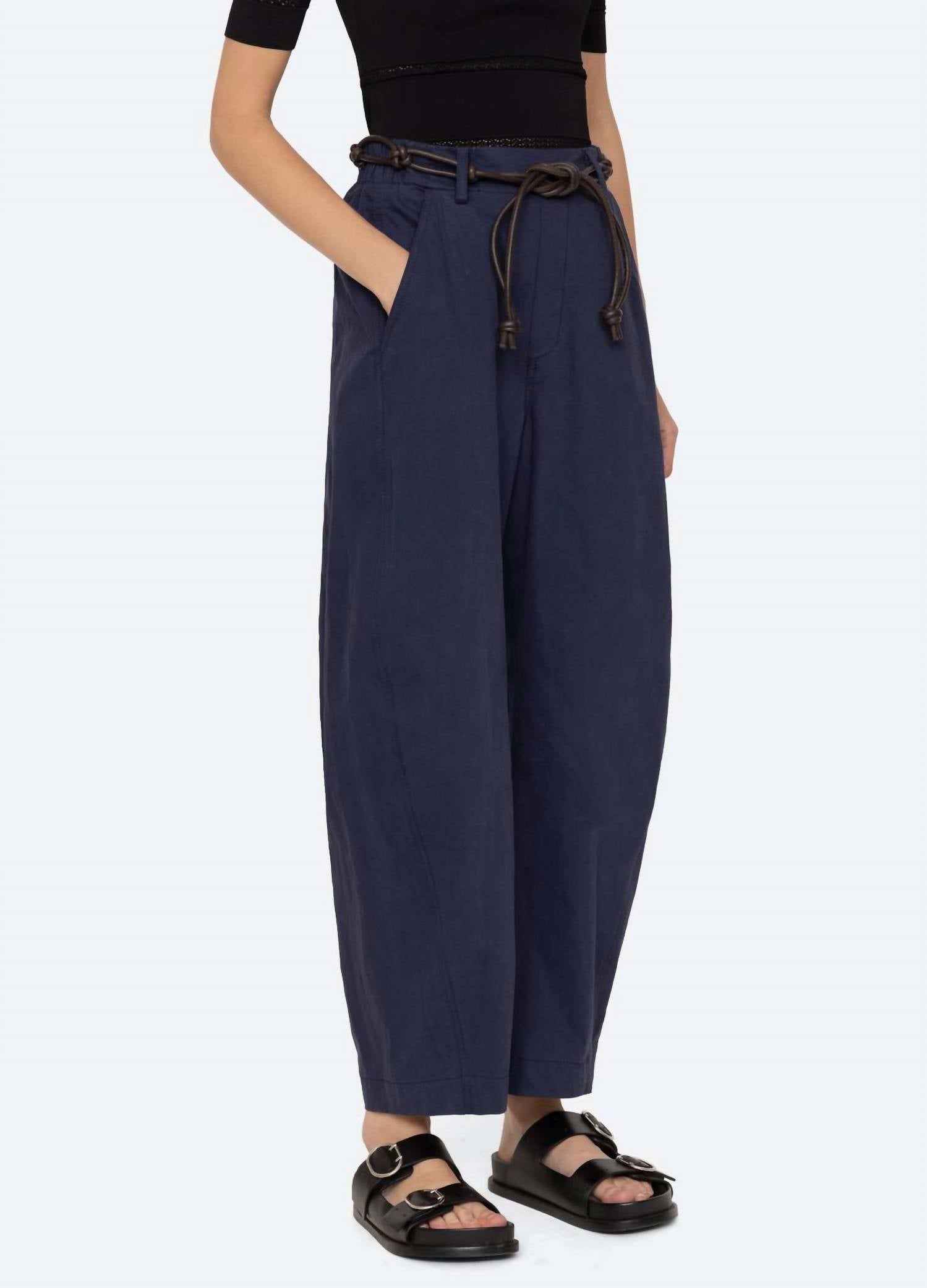SEA Adele Sports Wear Pants in navy - women's pants - view 4