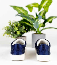 Corkys Footwear Women's Legendary Crystal Star Sneakers in navy - women's sneaker - view 4
