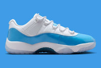 NIKE Men's Retro Jordan 11 Low Sneaker in university blue - men's sneaker - detail view