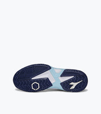 diadora Women's Trofeo 2 All Ground Pickleball Shoe in white blueprint pink yarrow - women's shoe - view 4
