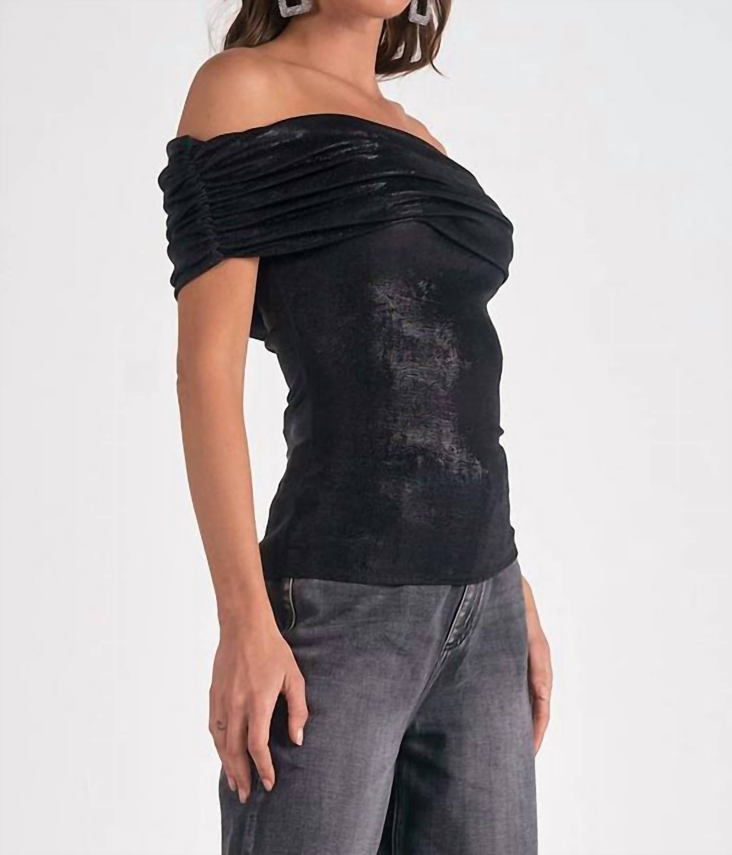 Elan - Jalen Off The Shoulder Top