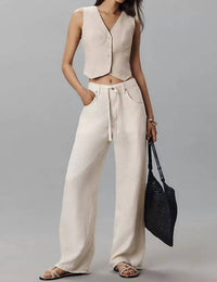 Citizens Of Humanity - BRYNN DRAWSTRING LINEN TROUSER