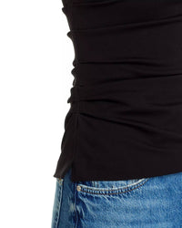 Rag & Bone - Irina Ponte Shirred Tank Top