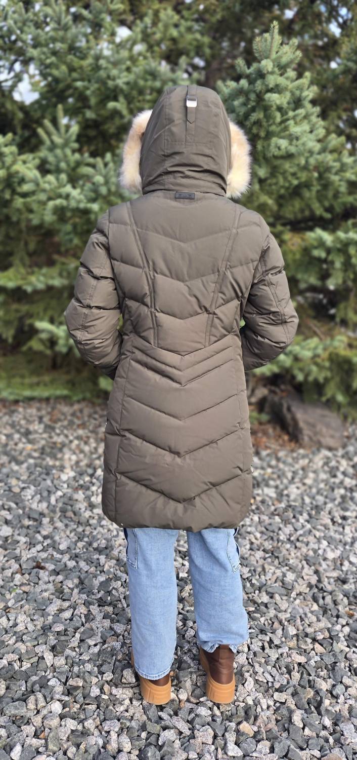 Pajar - Women's Quilted Puffer Jacket With Faux Fur