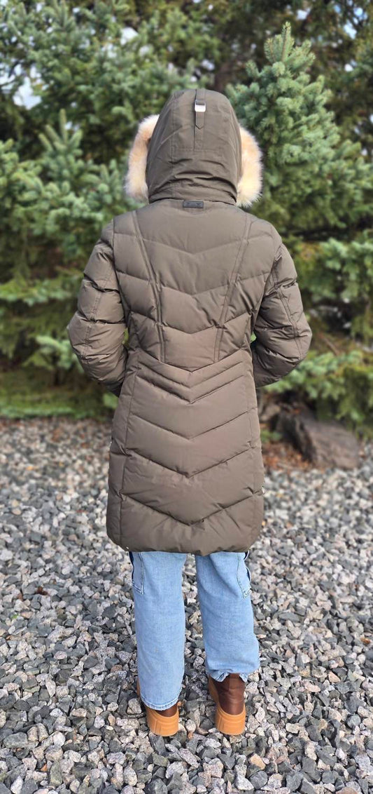 Pajar - Women's Quilted Puffer Jacket With Faux Fur