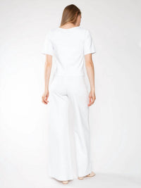 Ripley Rader - Ponte Knit Short Sleeve Top - Extended