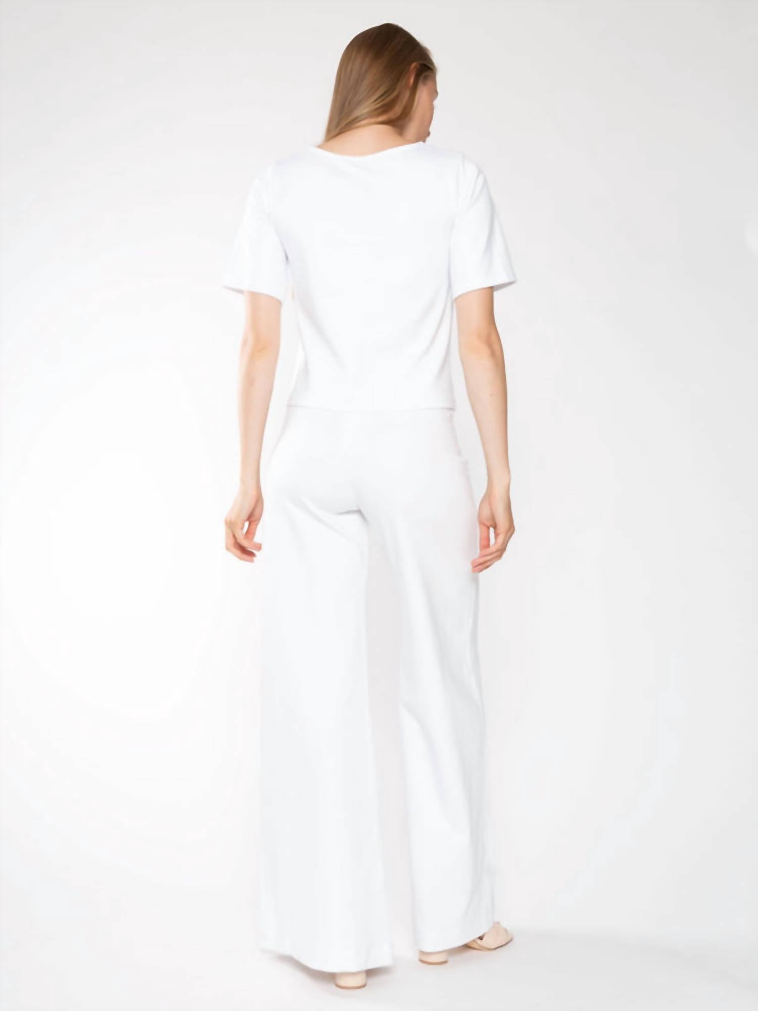 Ripley Rader - Ponte Knit Short Sleeve Top - Extended