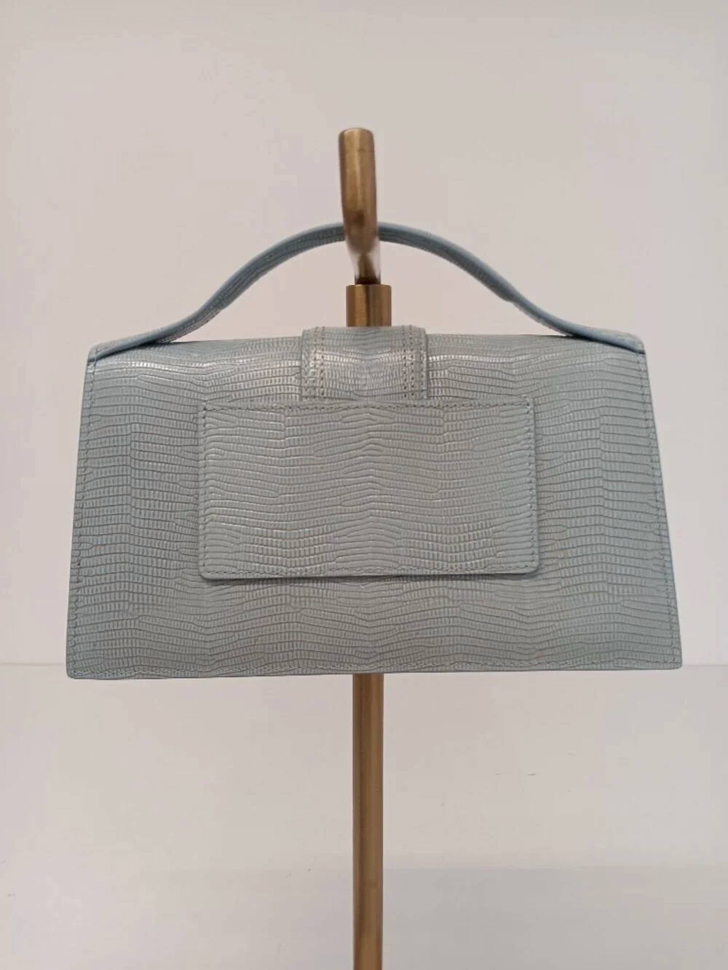 Jacquemus - Women's Le Grand Bambino Lizard Embossed Shoulder Bag