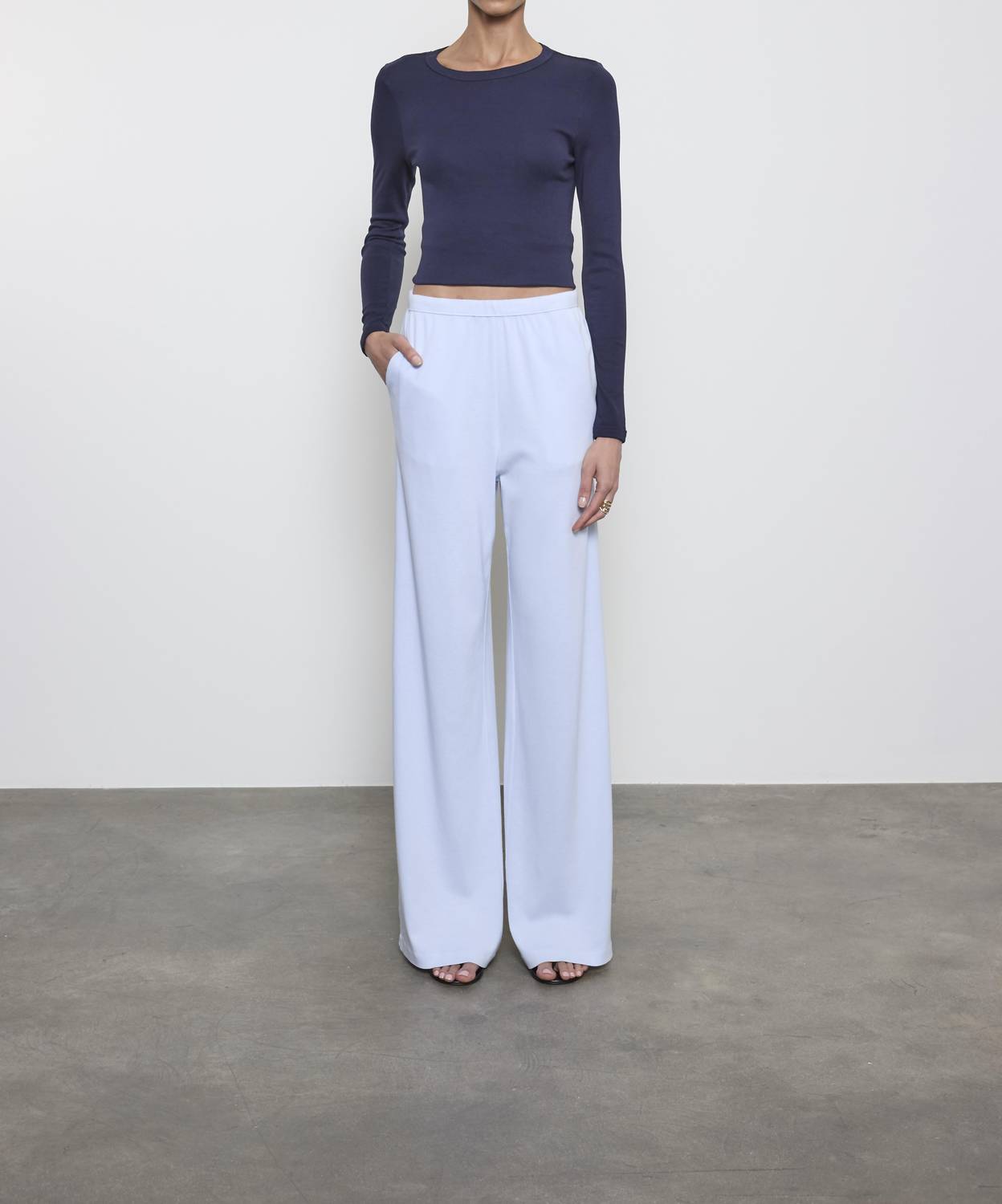 Enza Costa - SUPIMA COTTON NEW CLASSIC LONG SLEEVE TEE