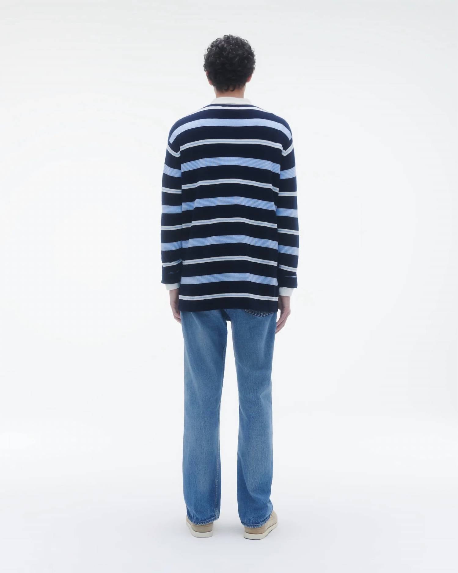 Guest In Residence - Striped Rugby Sweater