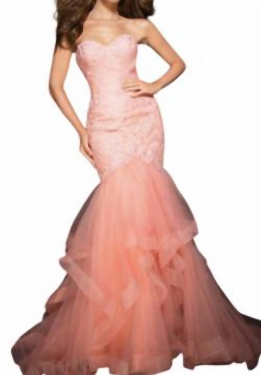 Strapless Mermaid Gown