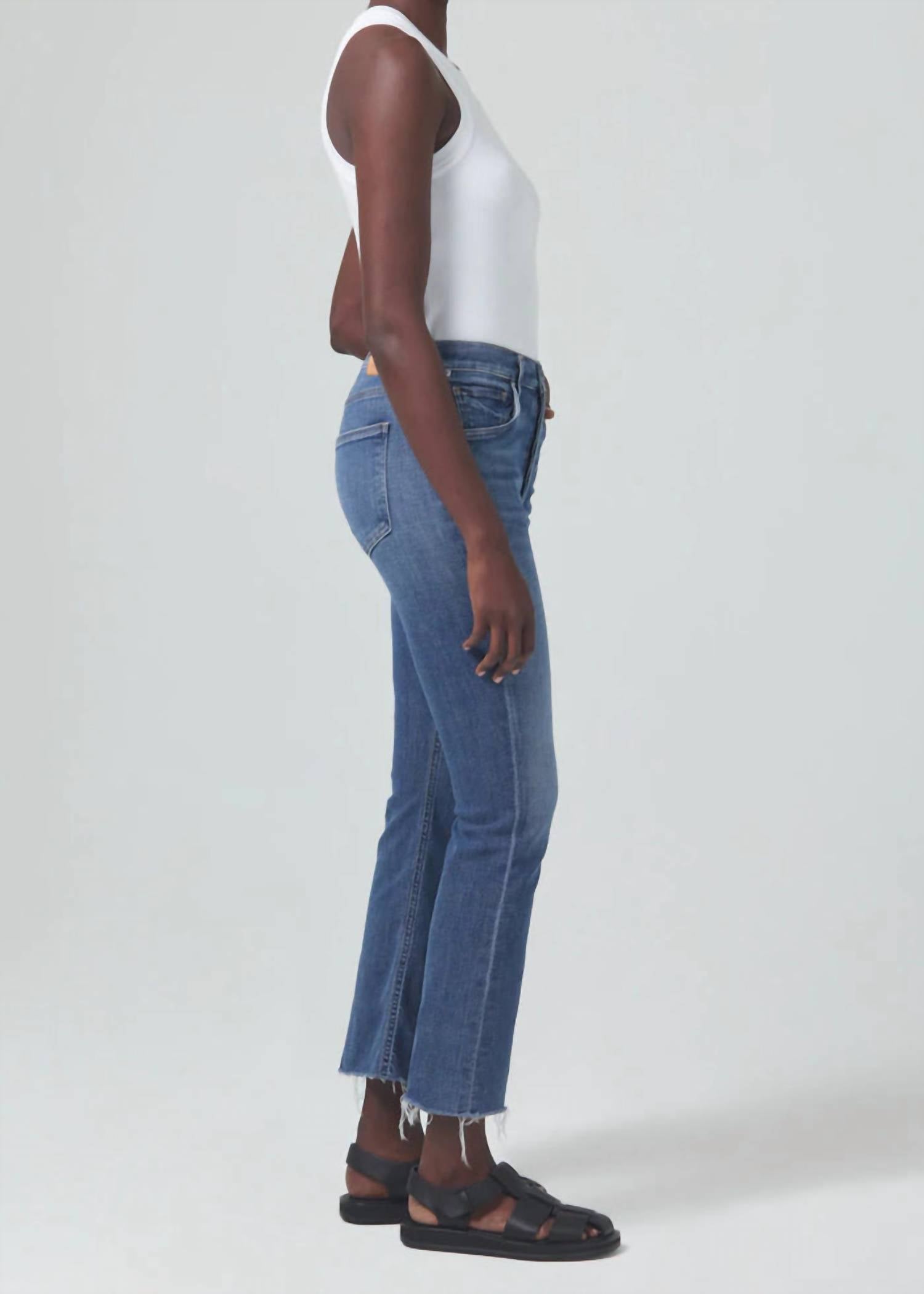 Citizens Of Humanity - Isola Cropped Bootcut Jeans