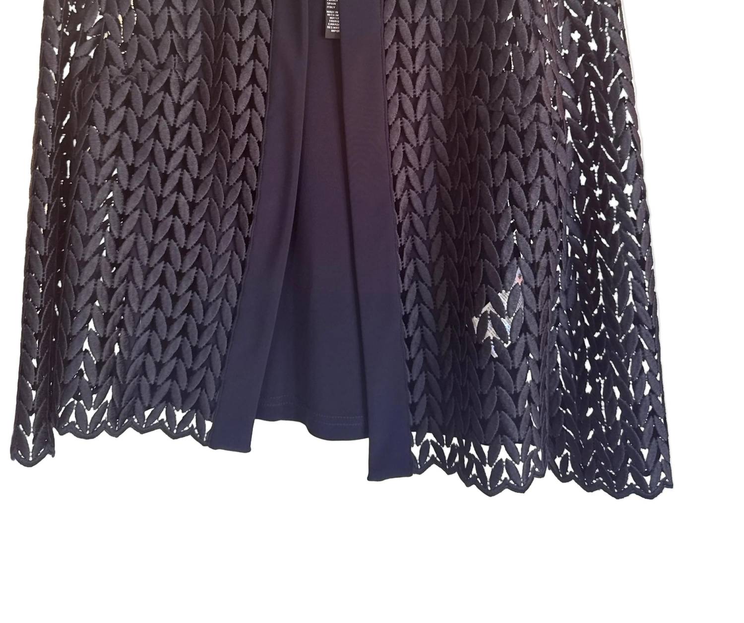 Joseph Ribkoff - Pure Lace Open-front Jacket