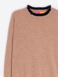 Vilagallo - Women's Ruffle Knit Sweater