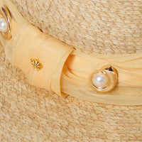 Lele Sadoughi - Women's Michelle Deco Swirl Straw Hat