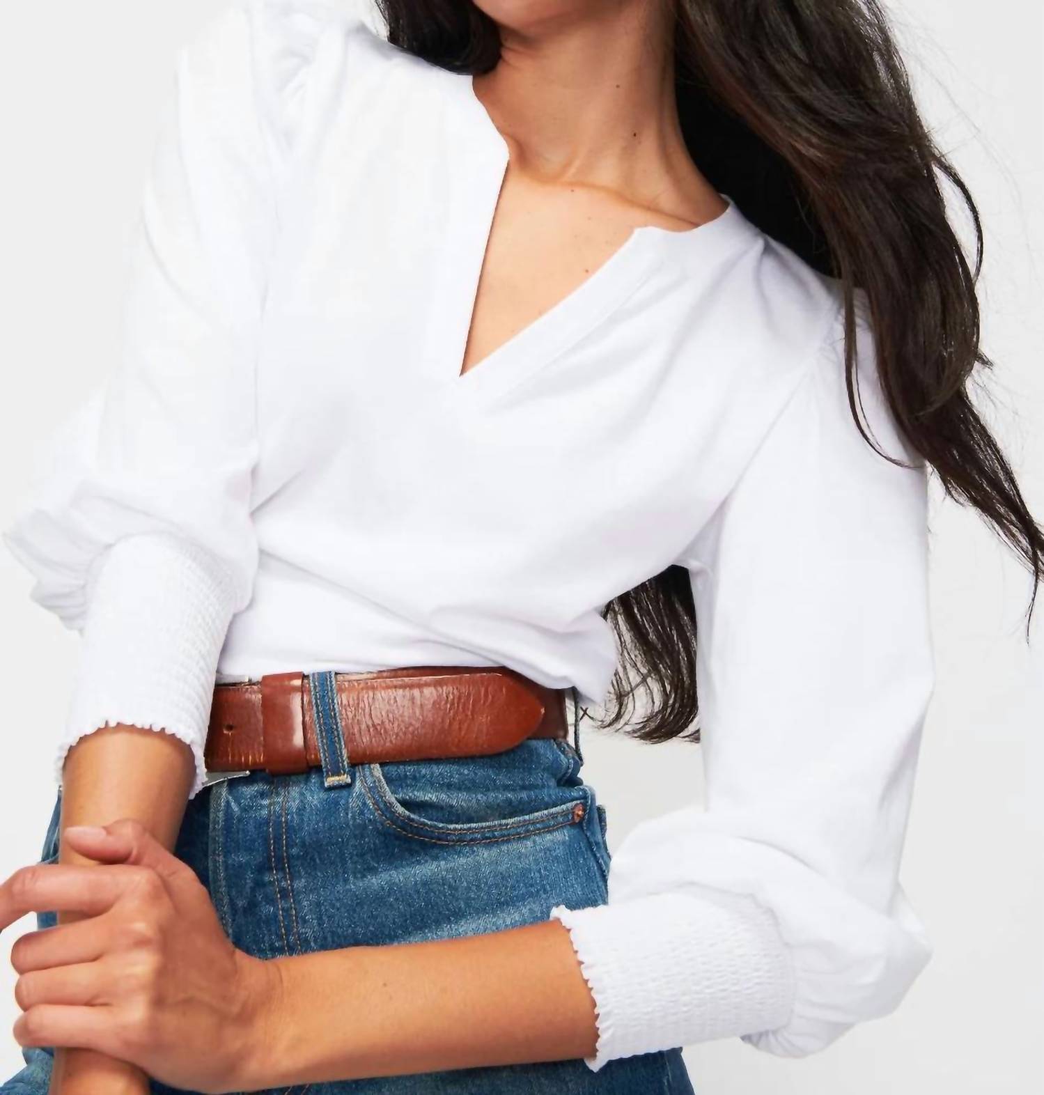 Nation Ltd - Women's Flora Peasant Tee
