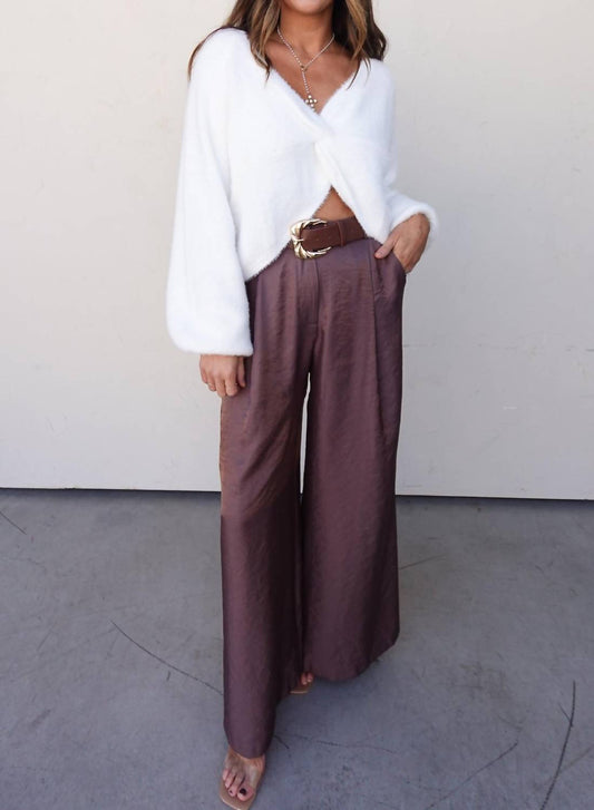 Cozy Co. - Twist Front Sweater