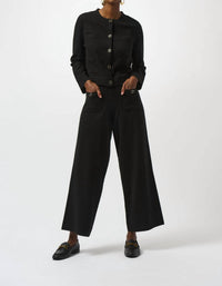 Joseph Ribkoff - Crew Neck Button Front Jacket