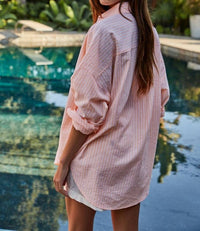 By Together - Striped Button Down Shirt