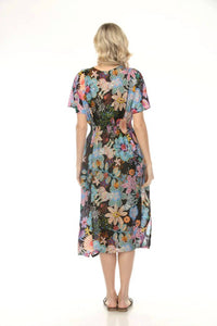 Johnny Was DAMARIS SLIP DRESS in caetena print repeat - women's dress - view 5