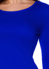 Angel Apparel - Long Sleeve Scoop Neck Tee