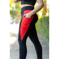 Julia Rose - Roxie Panel Full Length Leggings