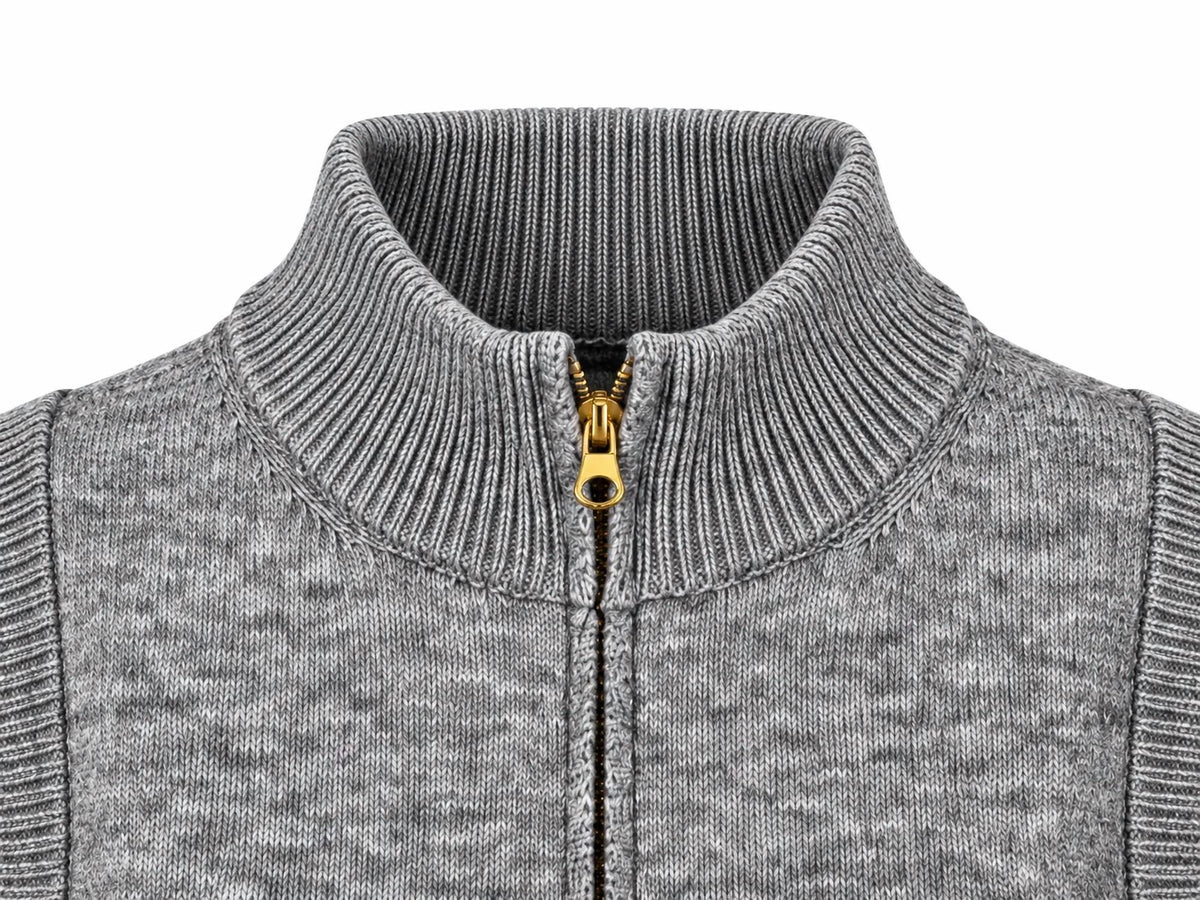 Elan - Britt Sleeveless Zip Sweater Vest
