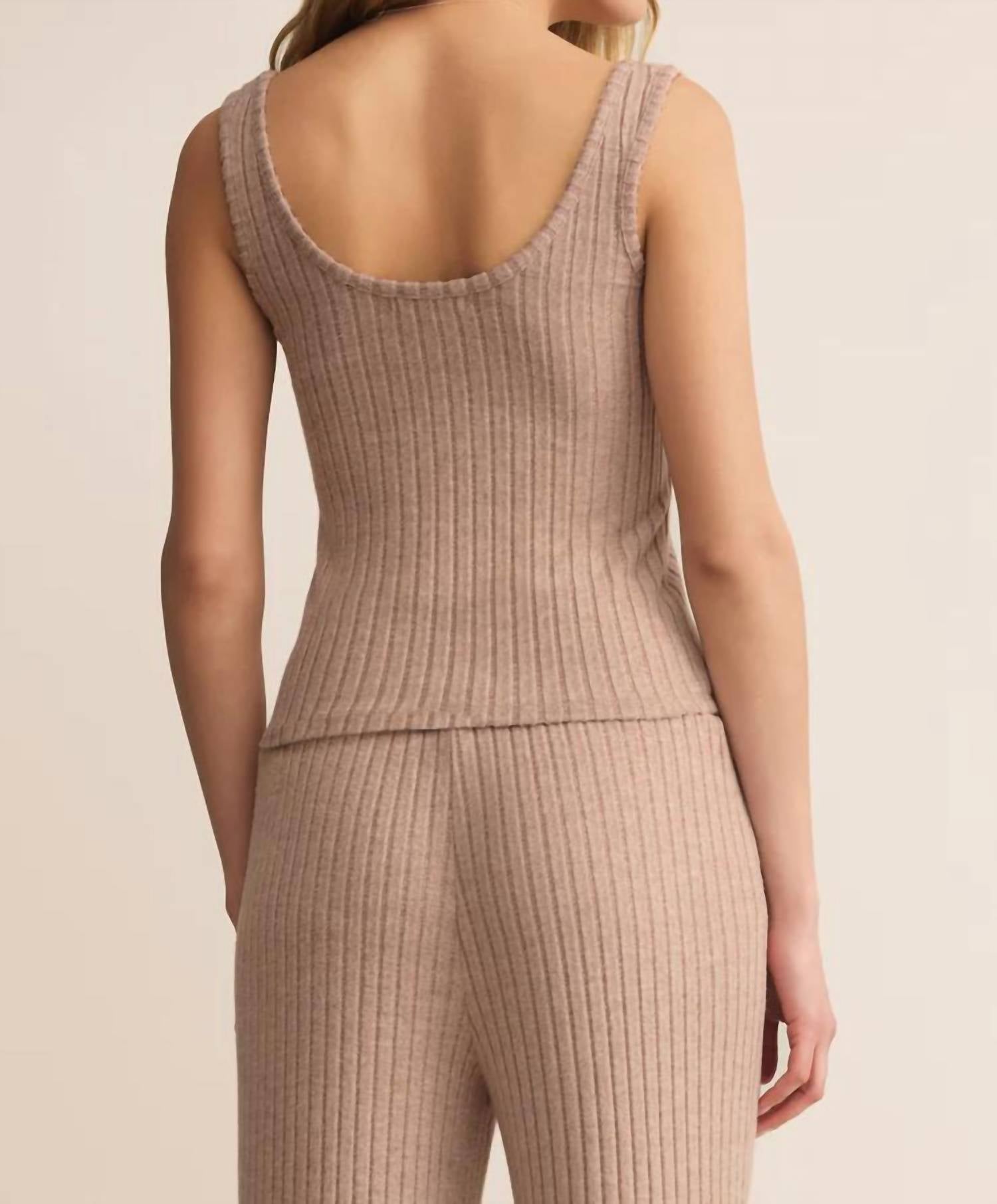Z Supply - Double Scoop Rib Tank Top