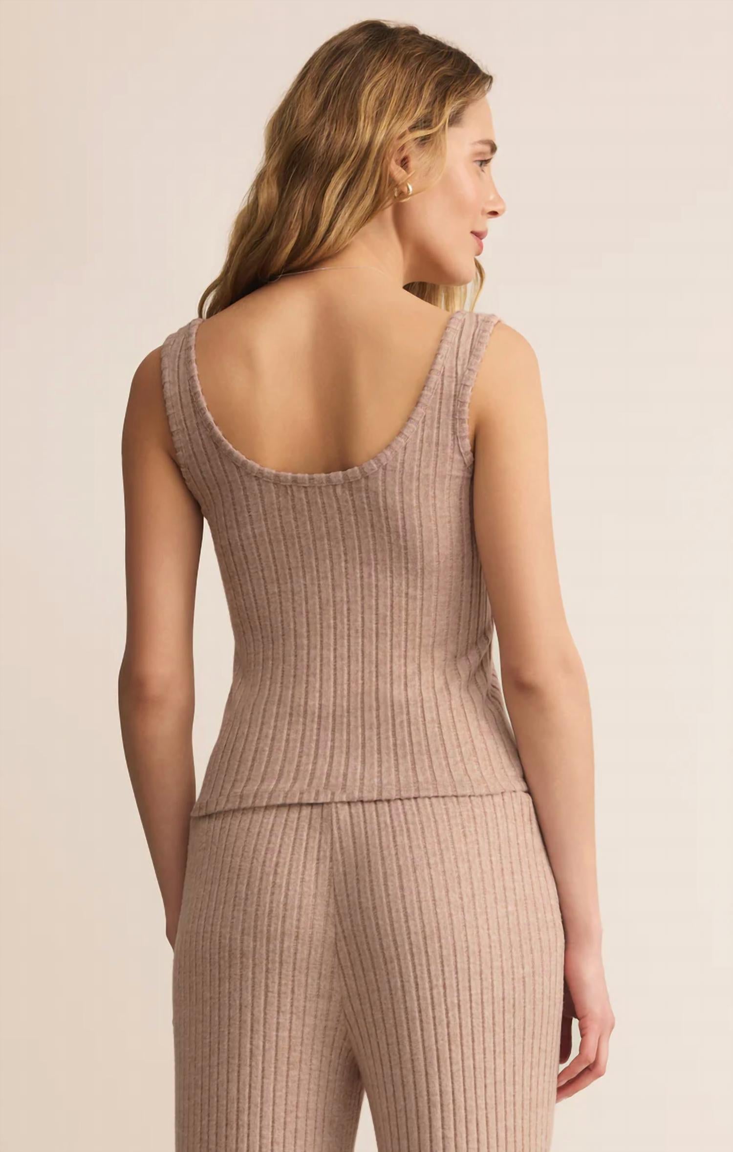 Z Supply - Double Scoop Rib Tank Top