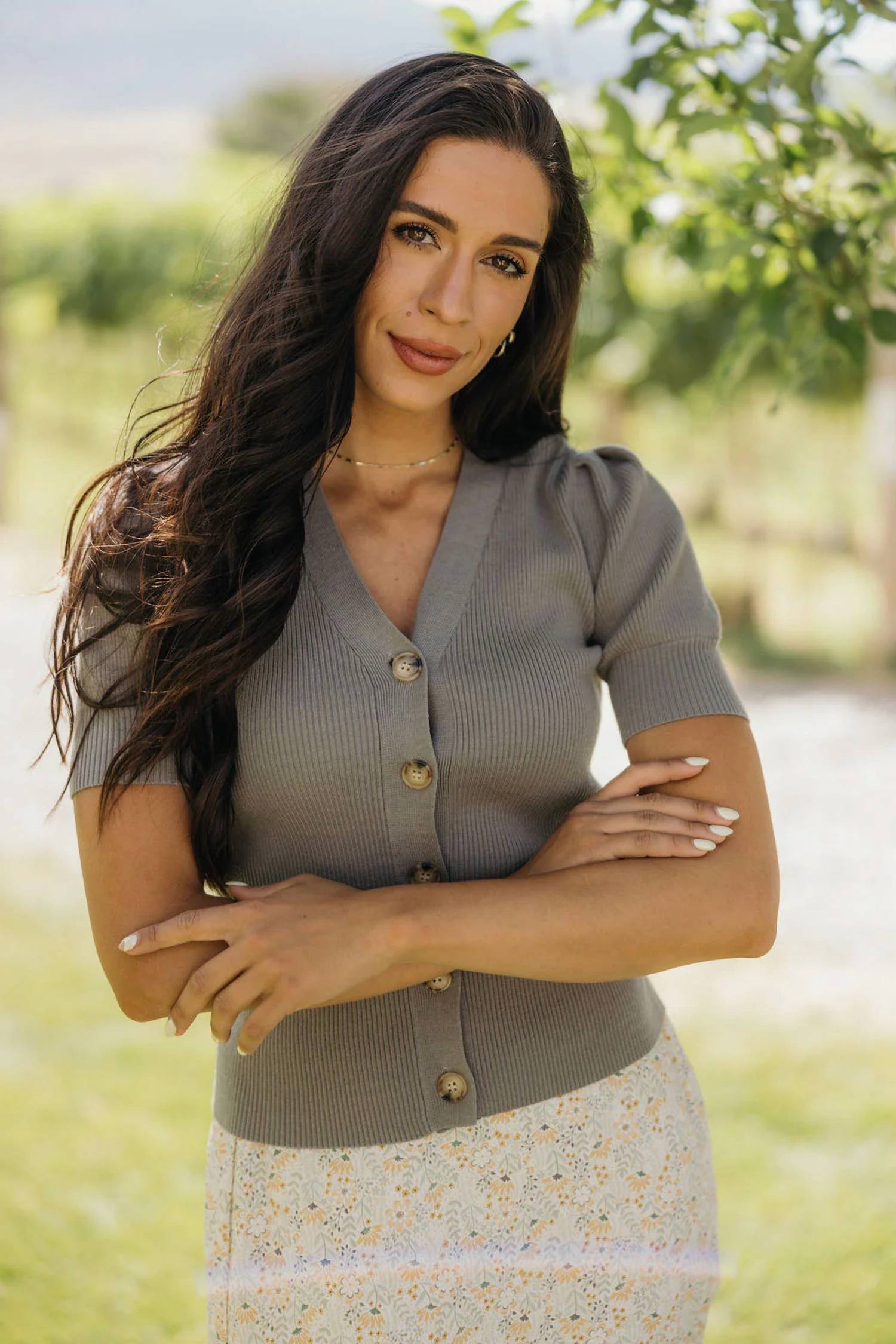 Mikarose - Short Sleeve Cardigan