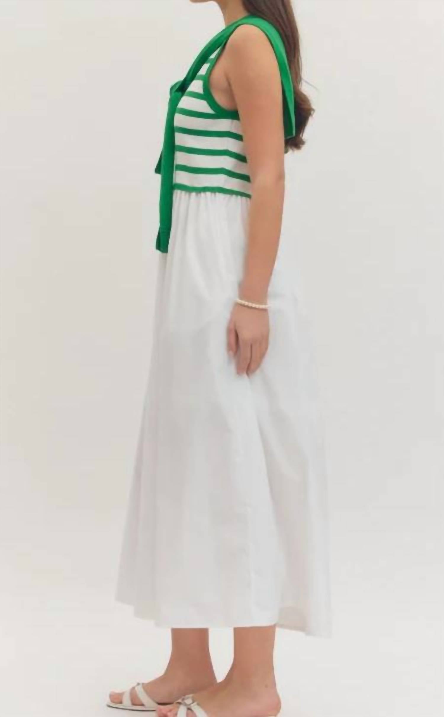 Entro - Caddy Sleeveless Midi Dress