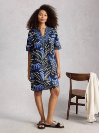 White Stuff - Ash Linen Mini Dress