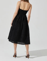 Astr - Avani Textured Midi Dress