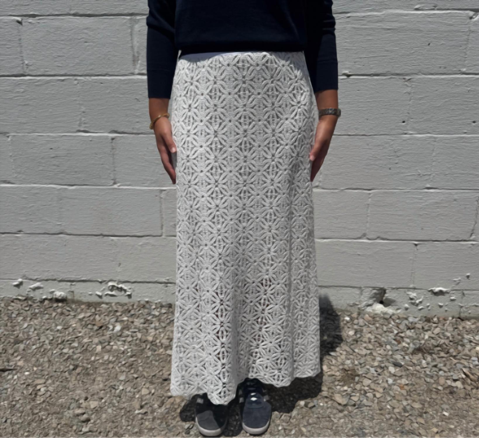 Elliott Lauren - Women's Crochet Maxi Skirt