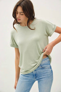 Be Cool - Women's Everyday Modal Short Sleeve Top