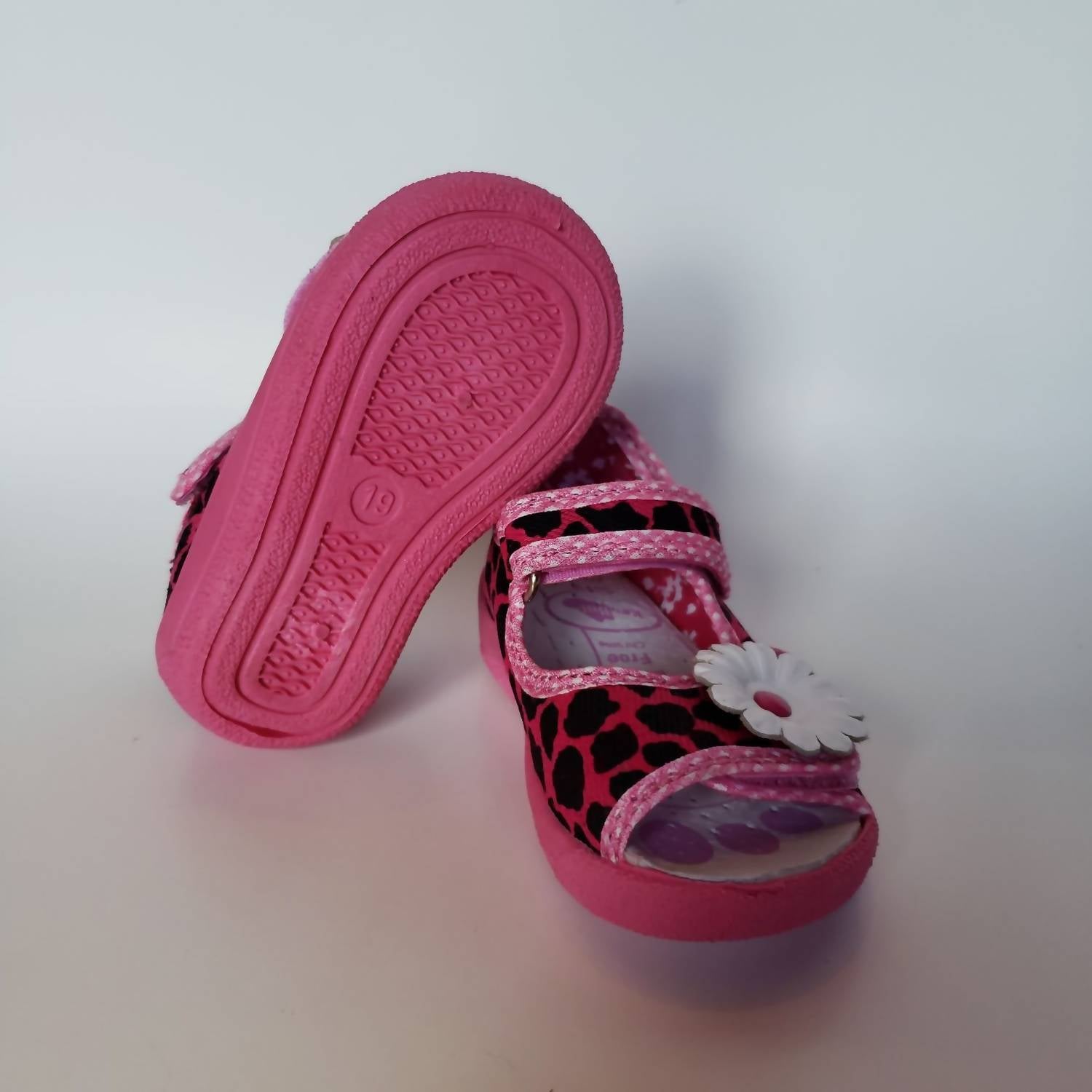 Renbut Shoes - Girl's Velcro 2-strap Sandal