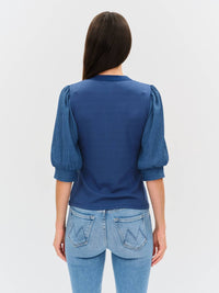 Six/Fifty - Marina Mixed Media Top