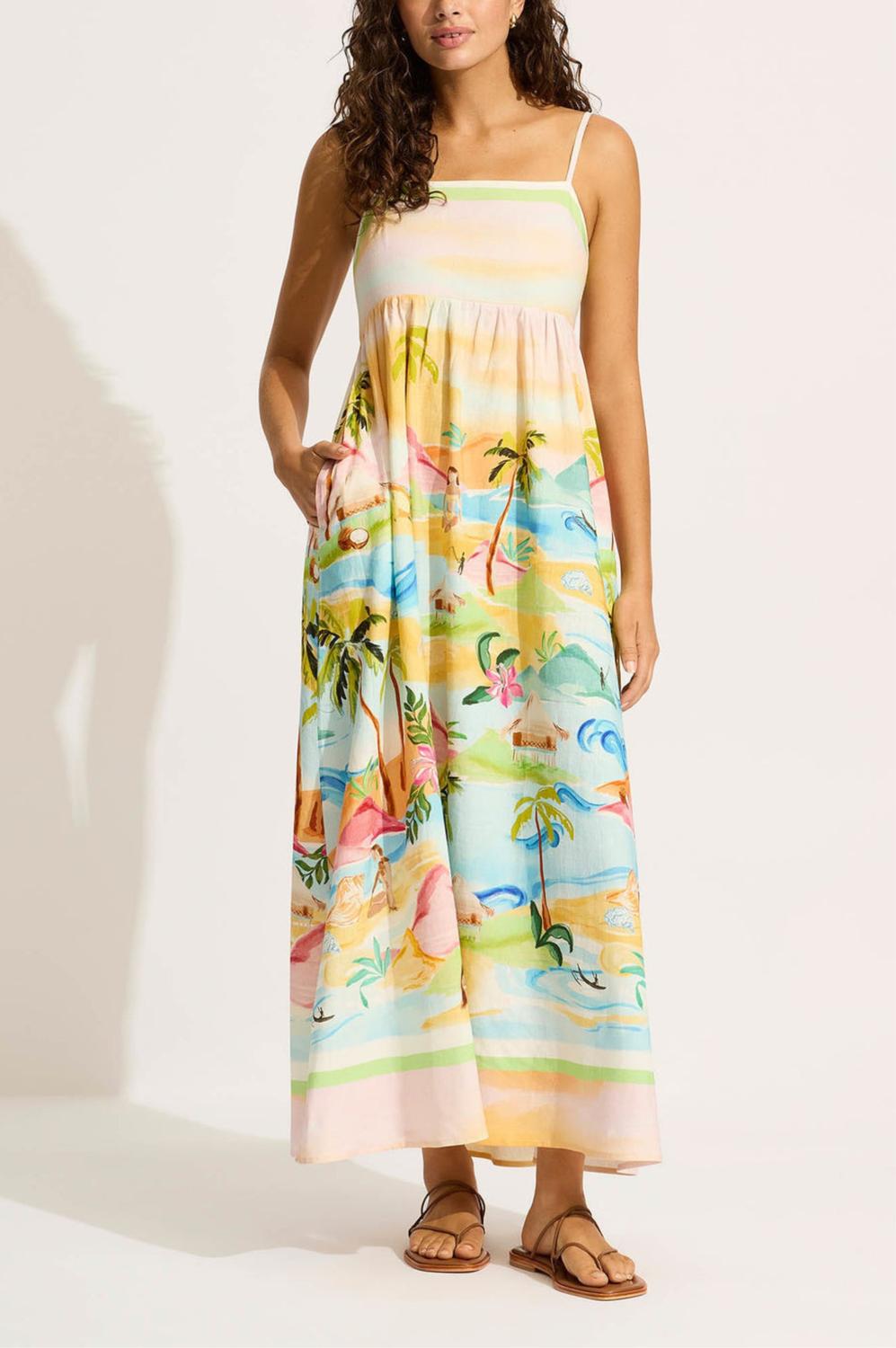 Seafolly - South Pacific Maxi Dress