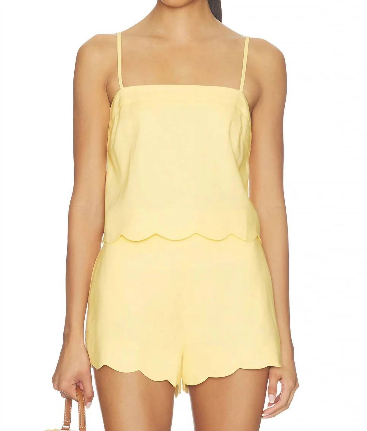 Minkpink - Grazia Scallop Hem Cami Top