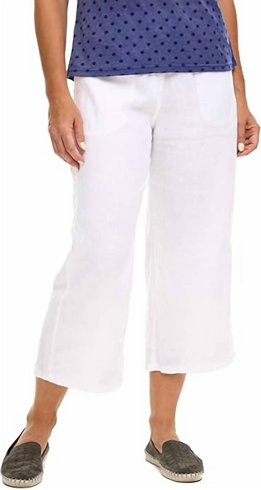 Cut Loose - Women's Easy Crop Linen Pant