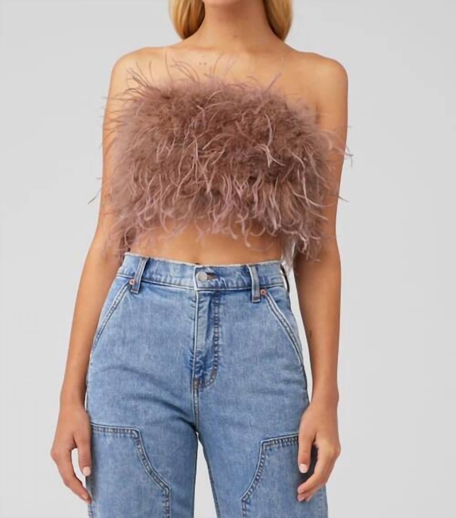 Lamarque - Zaina Feather Bustier