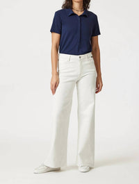 Mavi - Paloma Mid Rise Stripe Jeans