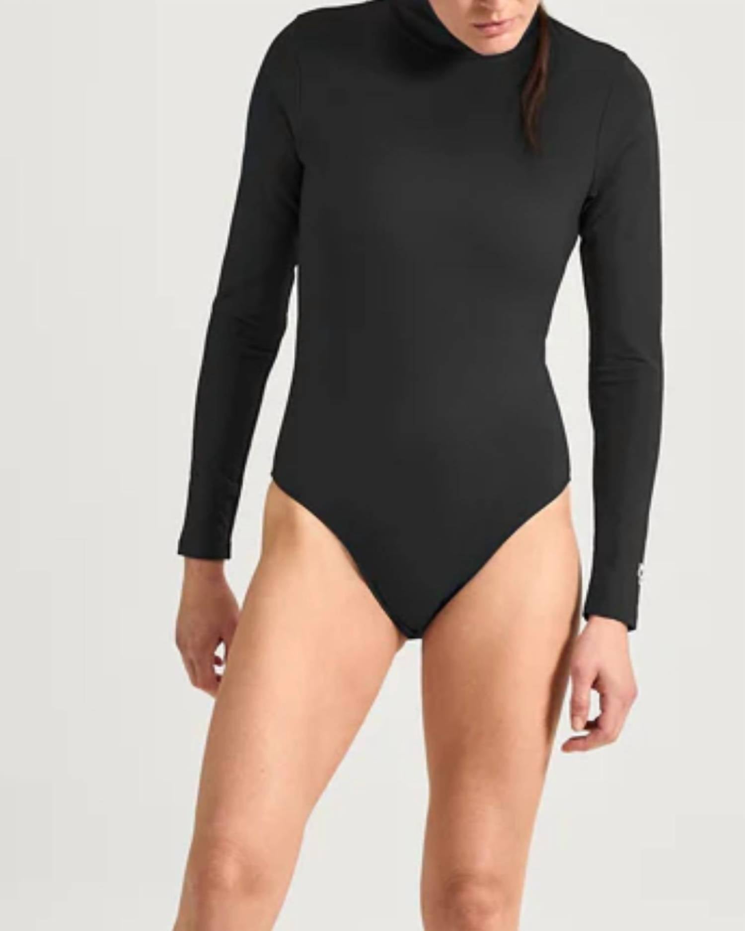 By Together The Sloan Bodysuit in black - women's shirt