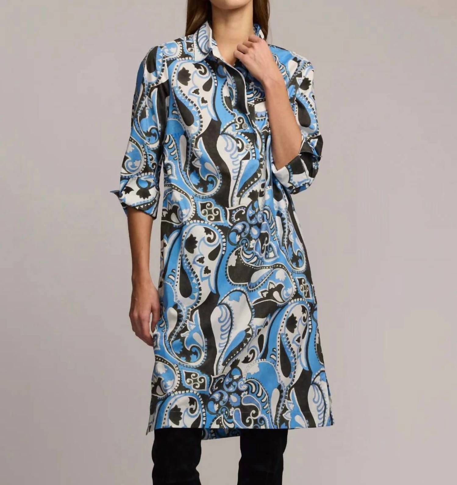Hinson Wu - 3/4 Sleeve Charlotte Dress