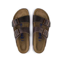 Birkenstock - Unisex Arizona Soft Footbed Natural Leather Oiled Sandals