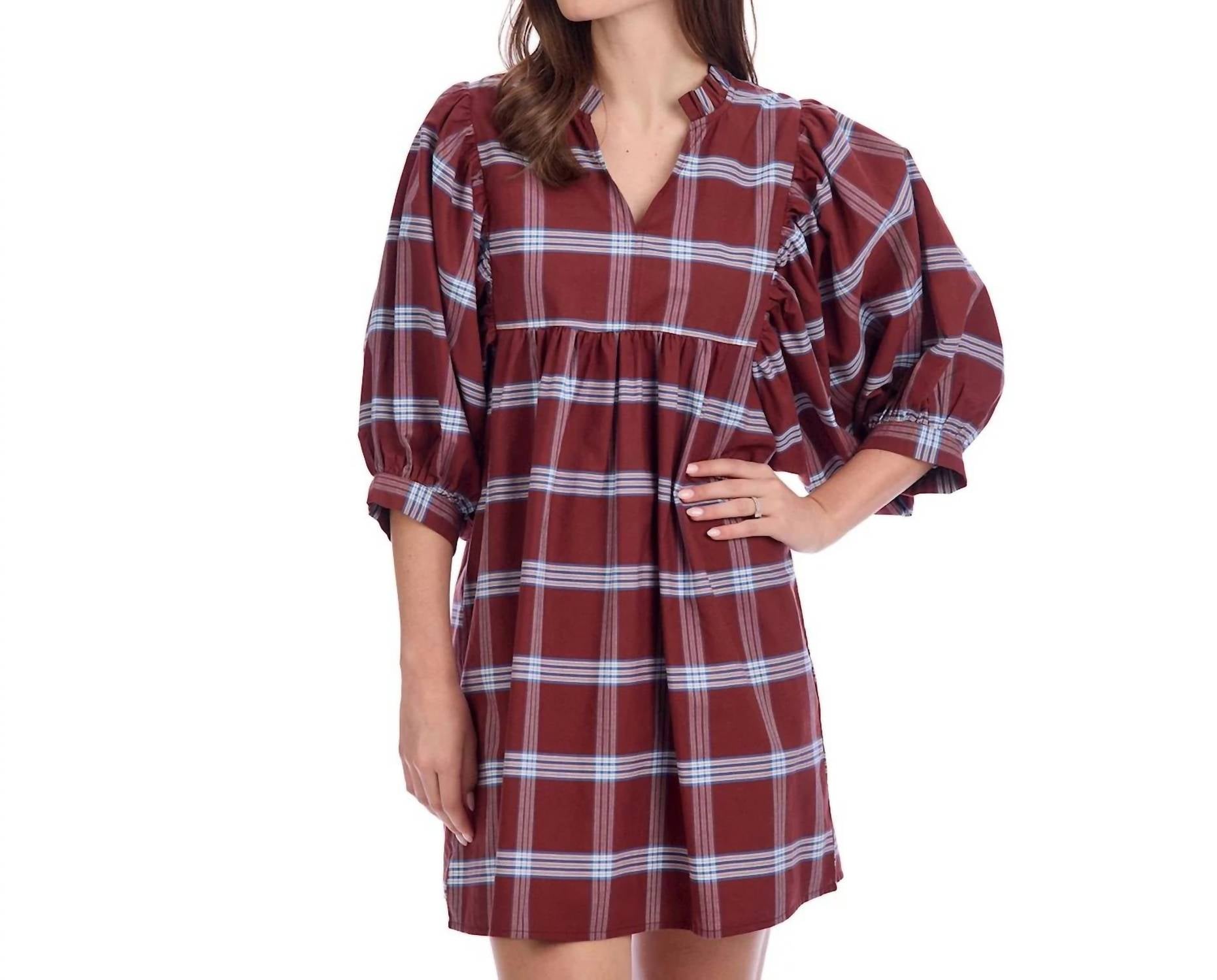 Mudpie - Shipley Plaid Dress