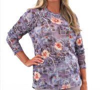 Orly - Mesh Floral Print Top