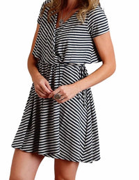 Stetson - Jersey Knit Wrap Dress