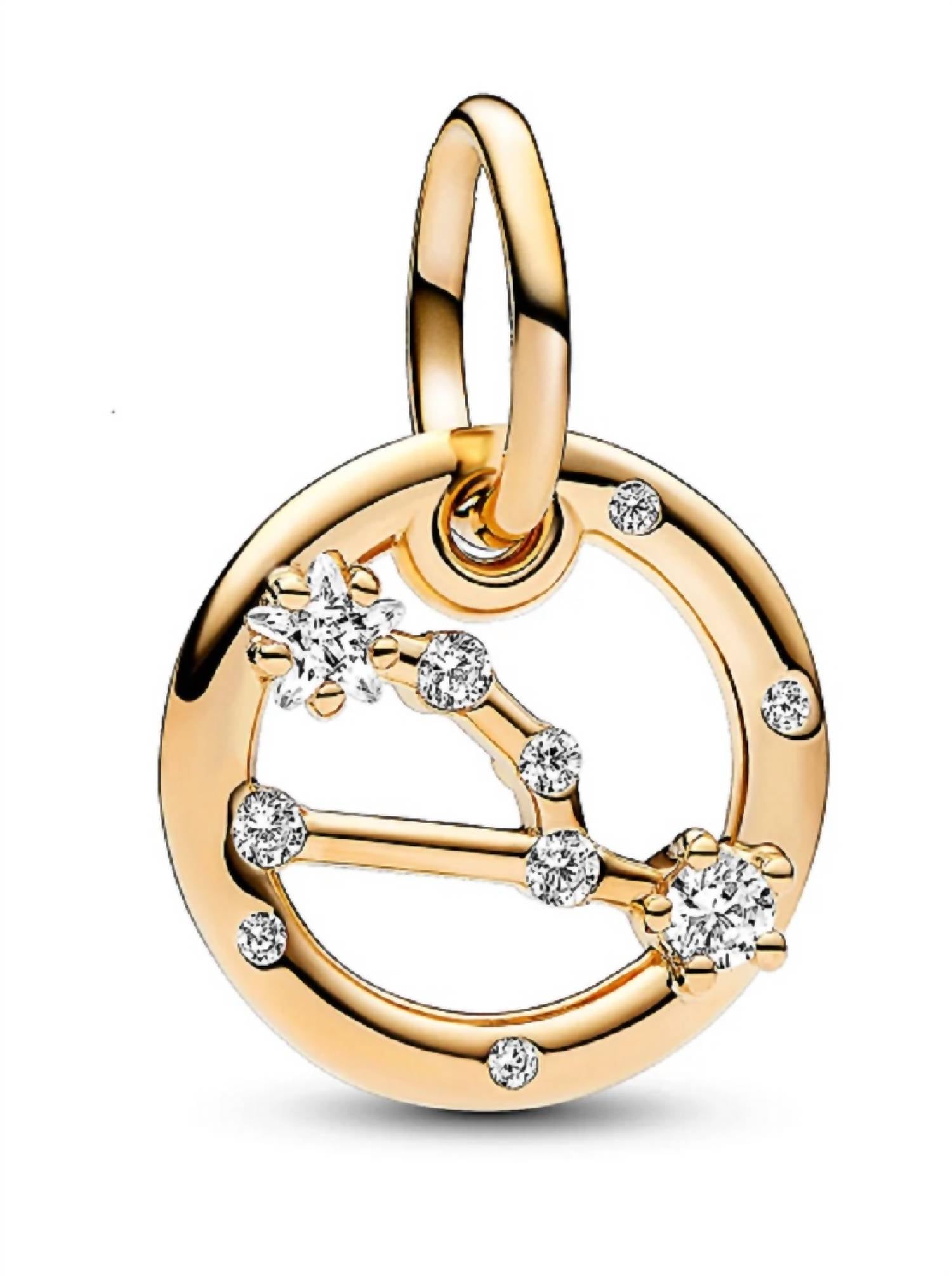 Pandora - Women's Taurus Zodiac Dangle Charm